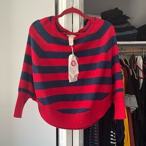 NWT TULLE striped sweater